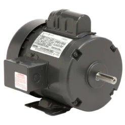 T32C2P18Z Nidec 1 1/2 Hp 1800 RPM 115/230V 184 Frame (Rigid Base) 1-Speed TEFC Cap Start Motor