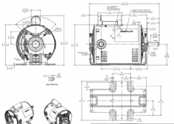 C419A Marathon 1/2 HP 1800/1200 RPM 2-Speed 115V 56 Frame ODP 1-Phase Blower Motor 7 C419A Marathon 1/2 HP 1800/1200 RPM 2-Speed 115V 56 Frame ODP 1-Phase Blower Motor -Electric Motor Warehouse Store c419 line 23525.1678825184