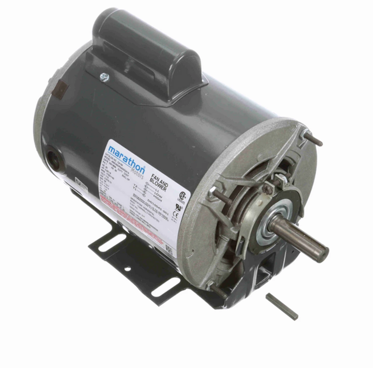 C419A Marathon 1/2 HP 1800/1200 RPM 2-Speed 115V 56 Frame ODP 1-Phase Blower Motor 2 C419A Marathon 1/2 HP 1800/1200 RPM 2-Speed 115V 56 Frame ODP 1-Phase Blower Motor - Image 2