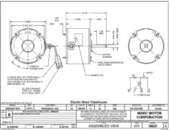 CA3412 Nidec | 1/5 Hp 825 RPM 1-Speed 208-230V, Carrier Condenser Motor (HC37GE208) 5 CA3412 Nidec | 1/5 Hp 825 RPM 1-Speed 208-230V, Carrier Condenser Motor (HC37GE208) -Electric Motor Warehouse Store ca3412 DIMENSION 82945.1683817016