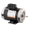 EU1002B Nidec 1 Hp 3600 RPM 115/208-230V 56J Frame (Rem Base) ODP 1-Phase Electric Motor