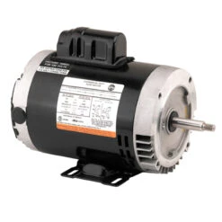 EU1002B Nidec 1 Hp 3600 RPM 115/208-230V 56J Frame (Rem Base) ODP 1-Phase Electric Motor