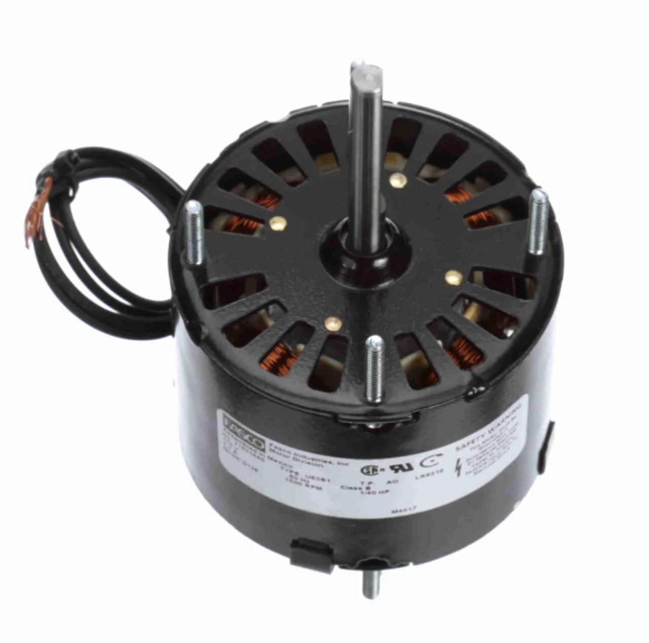 Fasco D127 Motor | 1/40 Hp 1500 RPM CCW 3.3" Diameter 115 Volts 2 Fasco D127 Motor | 1/40 Hp 1500 RPM CCW 3.3" Diameter 115 Volts - Image 2