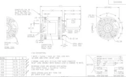 X000 Marathon 1/4 Hp 115V 1075 RPM (3 Speed) OPAO 48Z Frame Blower Motor -Electric Motor Warehouse Store x000 line 20901.1626974299